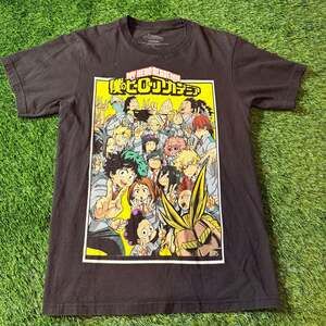 My Hero Academia Funimation Group Photo Bomb Anime Black T-Shirt
